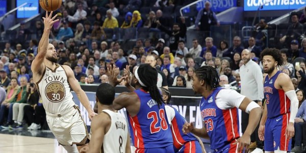 库里23分&amp;amp;伤退坎宁安29+11 勇士不敌活塞