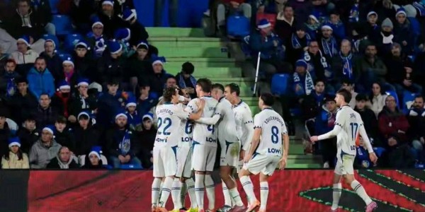 西甲第16轮：西班牙人客场1-0力克赫塔费，豪取联赛四连胜再创佳绩