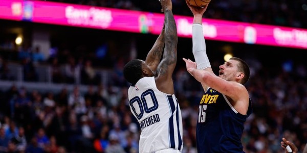 约基奇14+15+10默里26分 掘金大胜灰熊10连胜